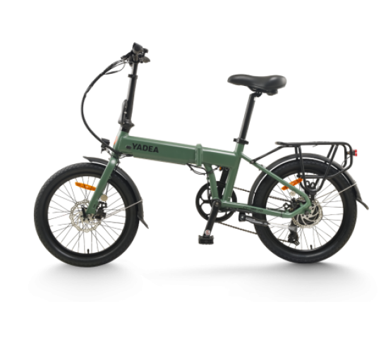 Xe đạp trợ lực điện gấp gọn Yadea Flit CV 300-Bánh 20 inches