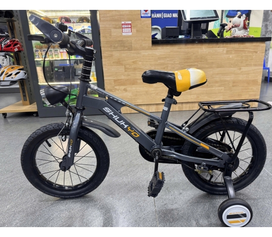 Xe đạp trẻ em Shukyo K6 đèn bánh 14