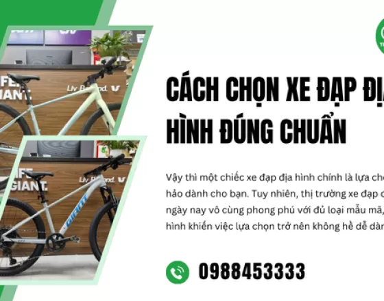 Cách Chọn Xe Đạp Địa Hình Đúng Chuẩn