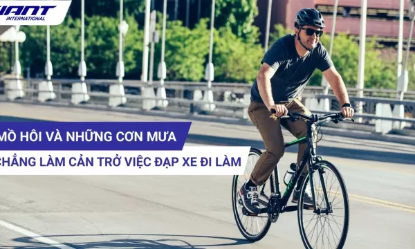 MỒ HÔI VÀ NHỮNG CƠN MƯA CHẲNG LÀM CẢN TRỞ VIỆC ĐẠP XE ĐI LÀM!