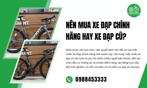 Nên Mua Xe Đạp Chính Hãng Hay Xe Đạp Cũ?