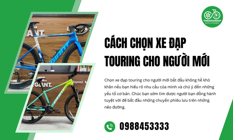 Cách Chọn Xe Đạp Touring Cho Người Mới Bắt Đầu