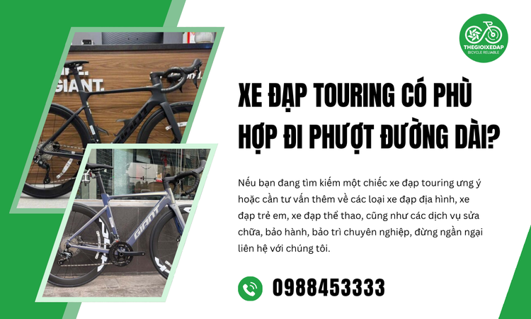 Xe Đạp Touring Có Phù Hợp Đi Phượt Đường Dài?