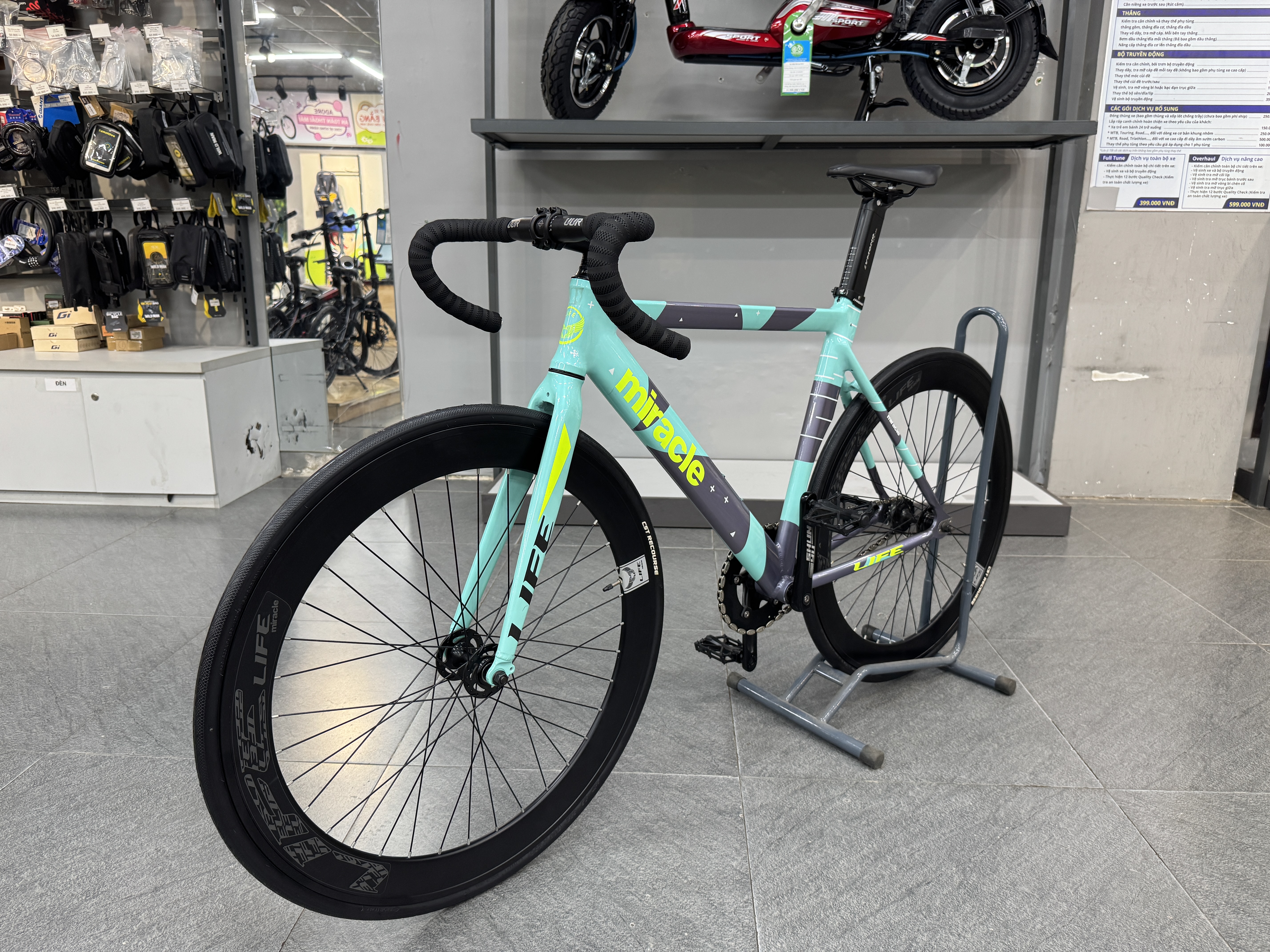 Xe đạp Fixed Gear Life Miracle - Bánh 700C
