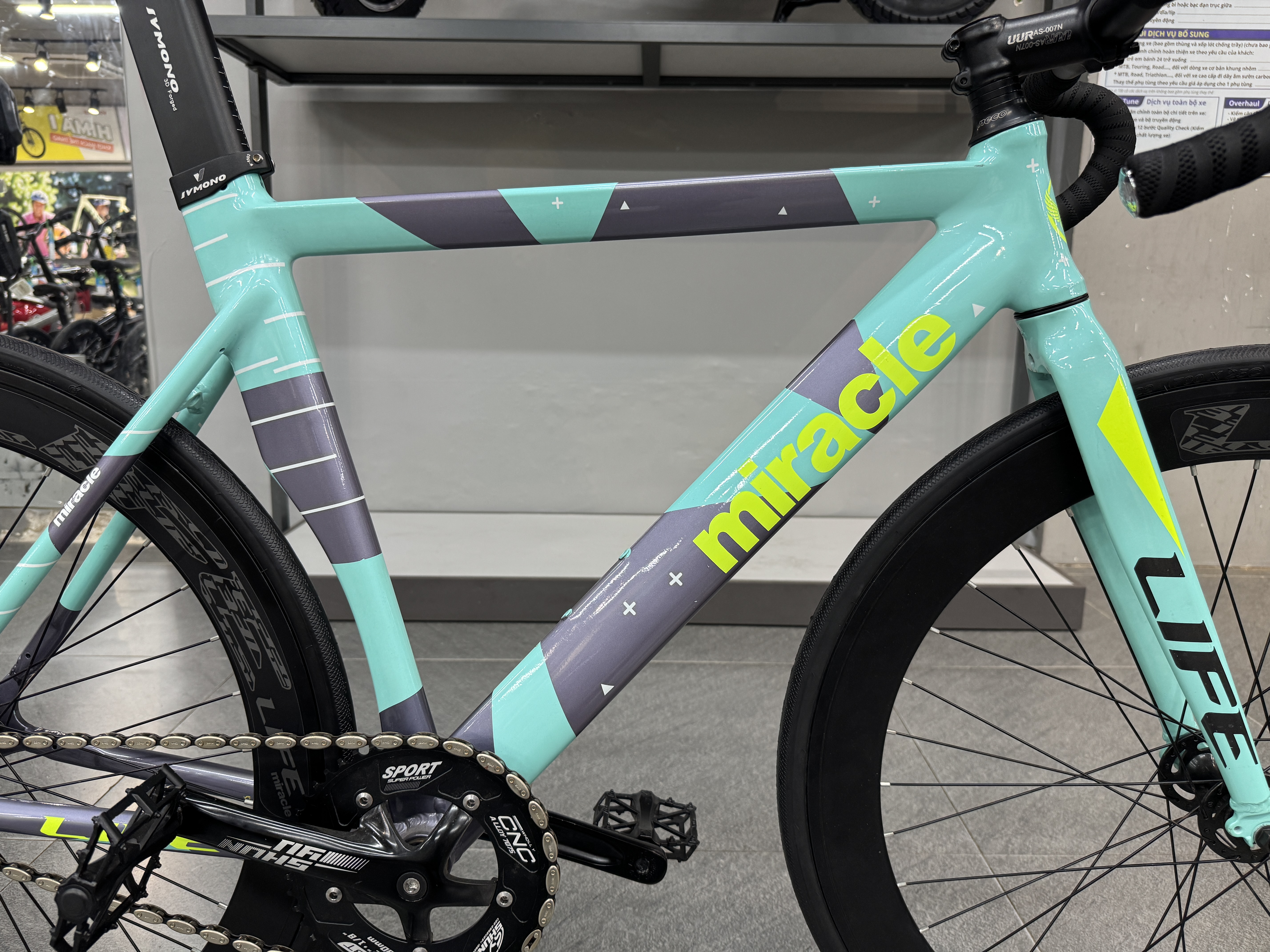 Xe đạp Fixed Gear Life Miracle - Bánh 700C