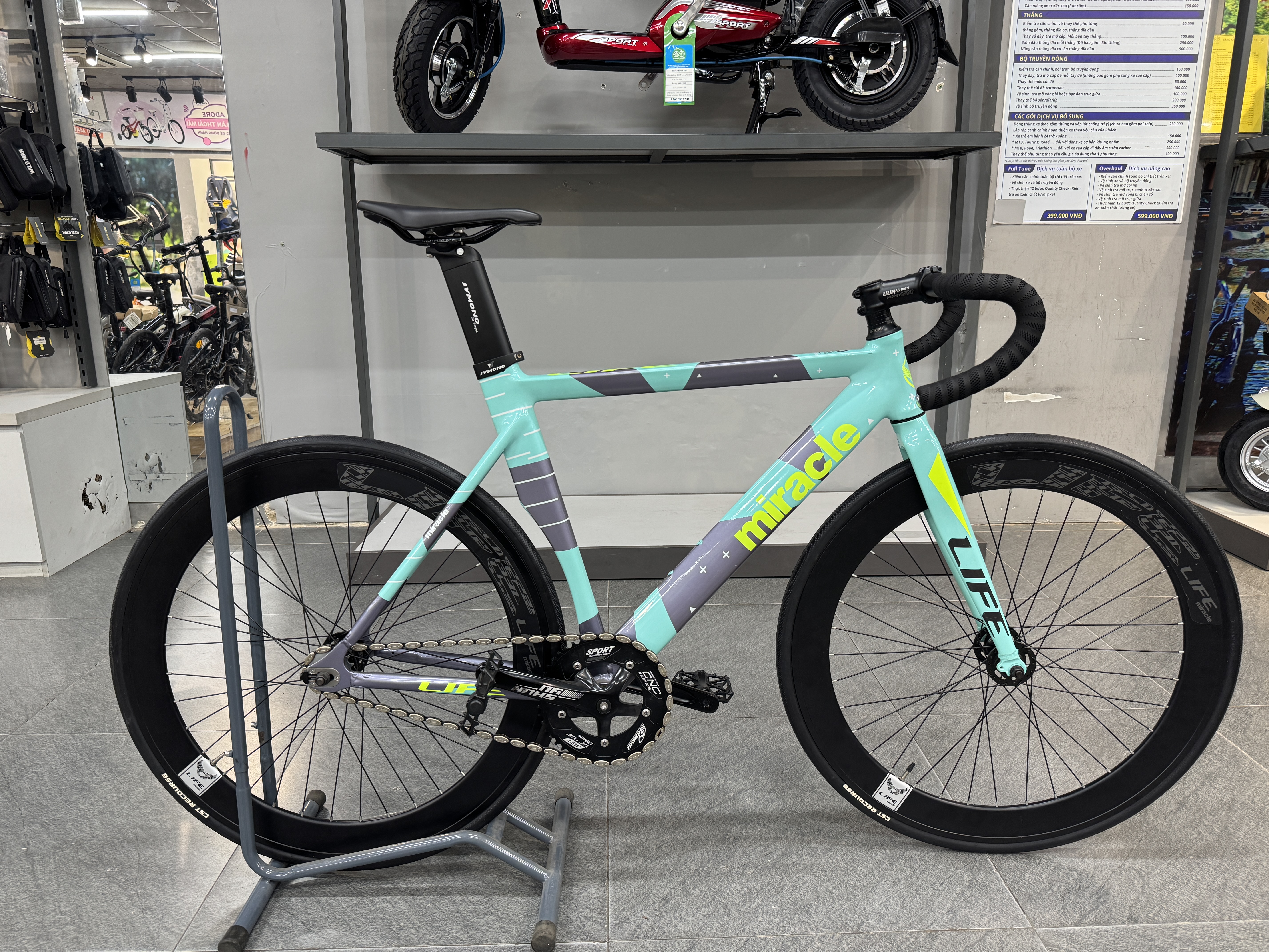 Xe đạp Fixed Gear Life Miracle - Bánh 700C