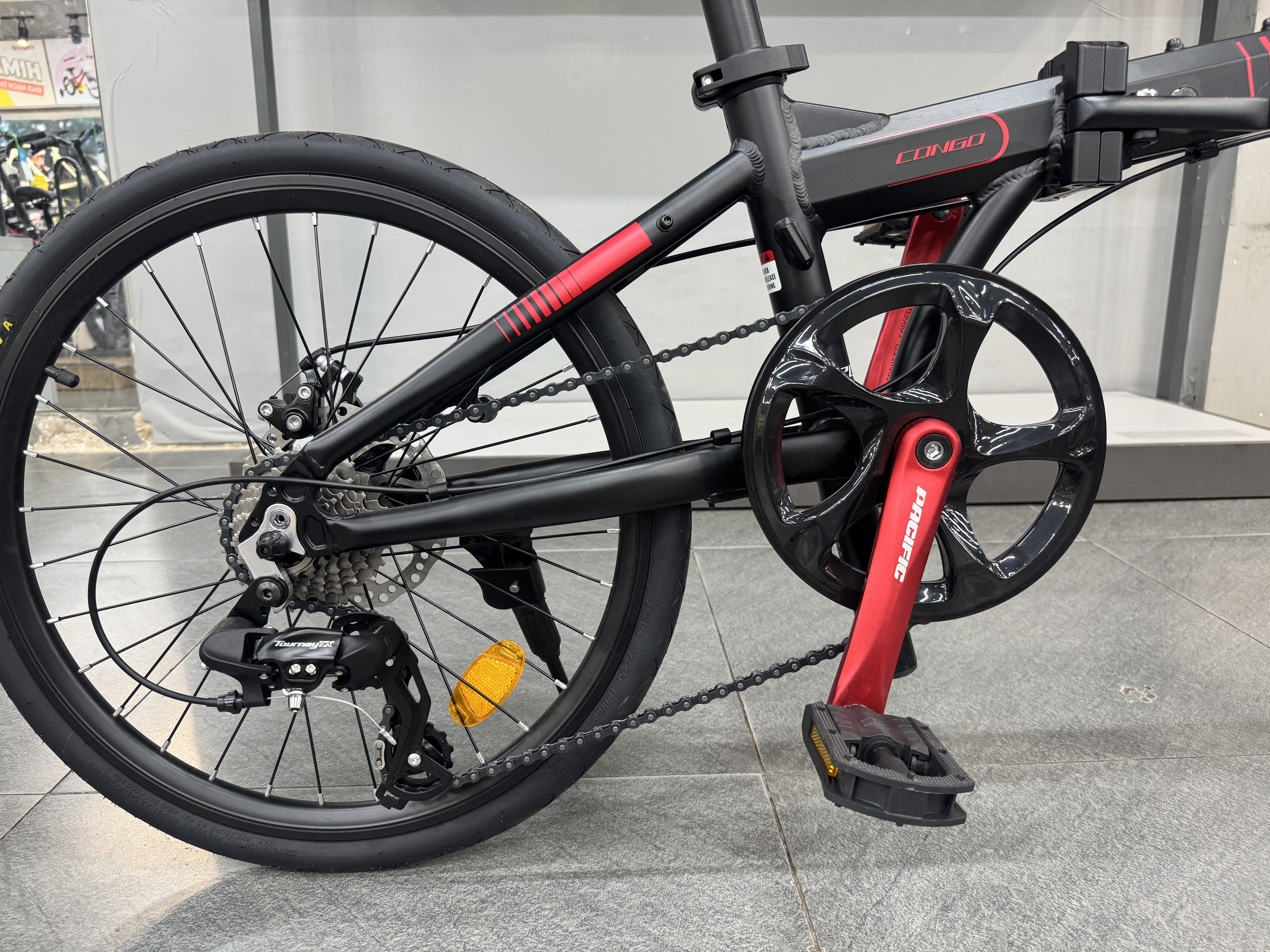 Xe đạp gấp Asama TRS2001 bánh 20 inches