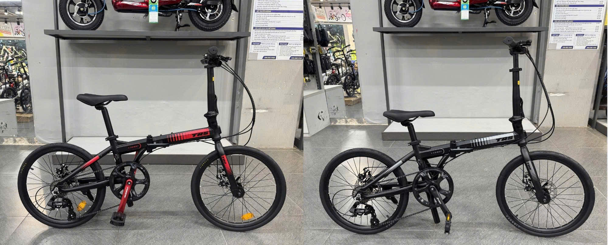 Xe đạp gấp Asama TRS2001 bánh 20 inches