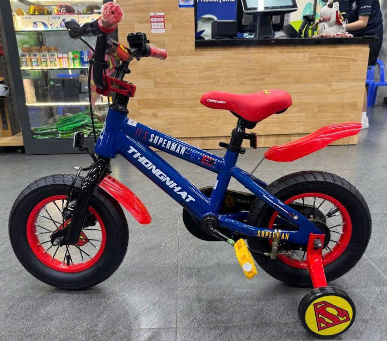 Xe đạp trẻ em Thống nhất Super Man bánh 12