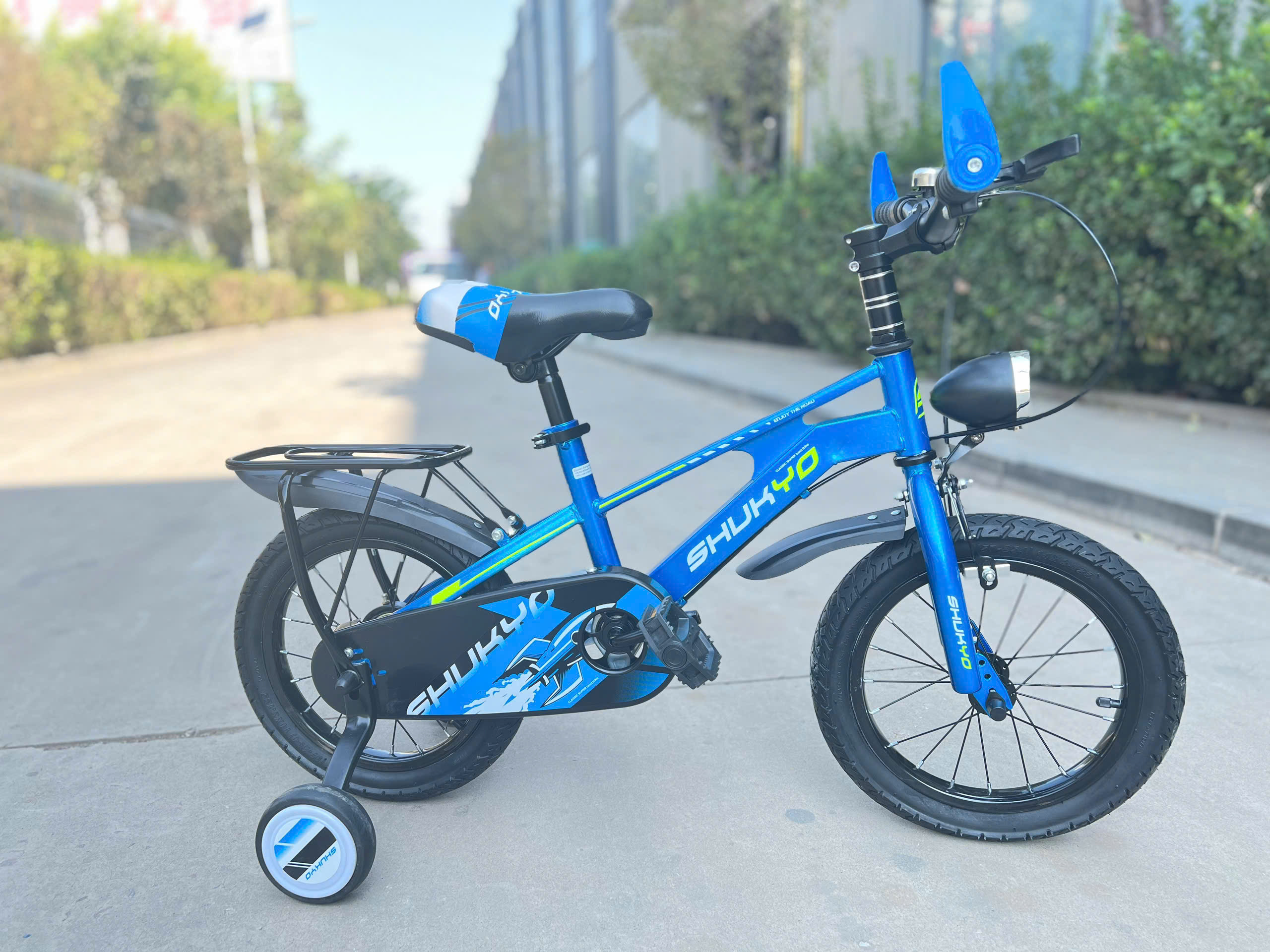 Xe đạp trẻ em Shukyo K6 đèn bánh 14