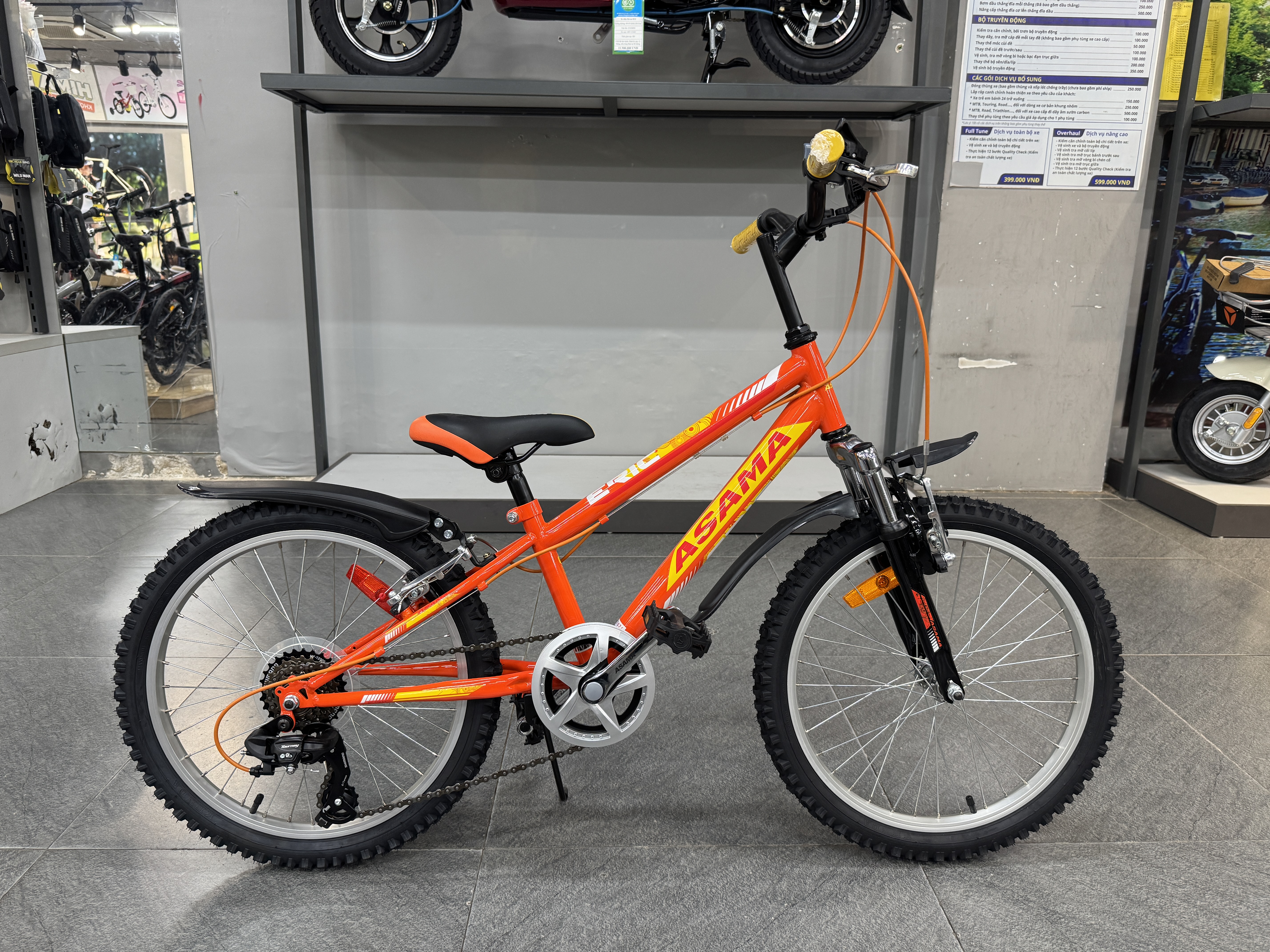 Xe đạp trẻ em Asama KZB2001 - Bánh 20 Inches