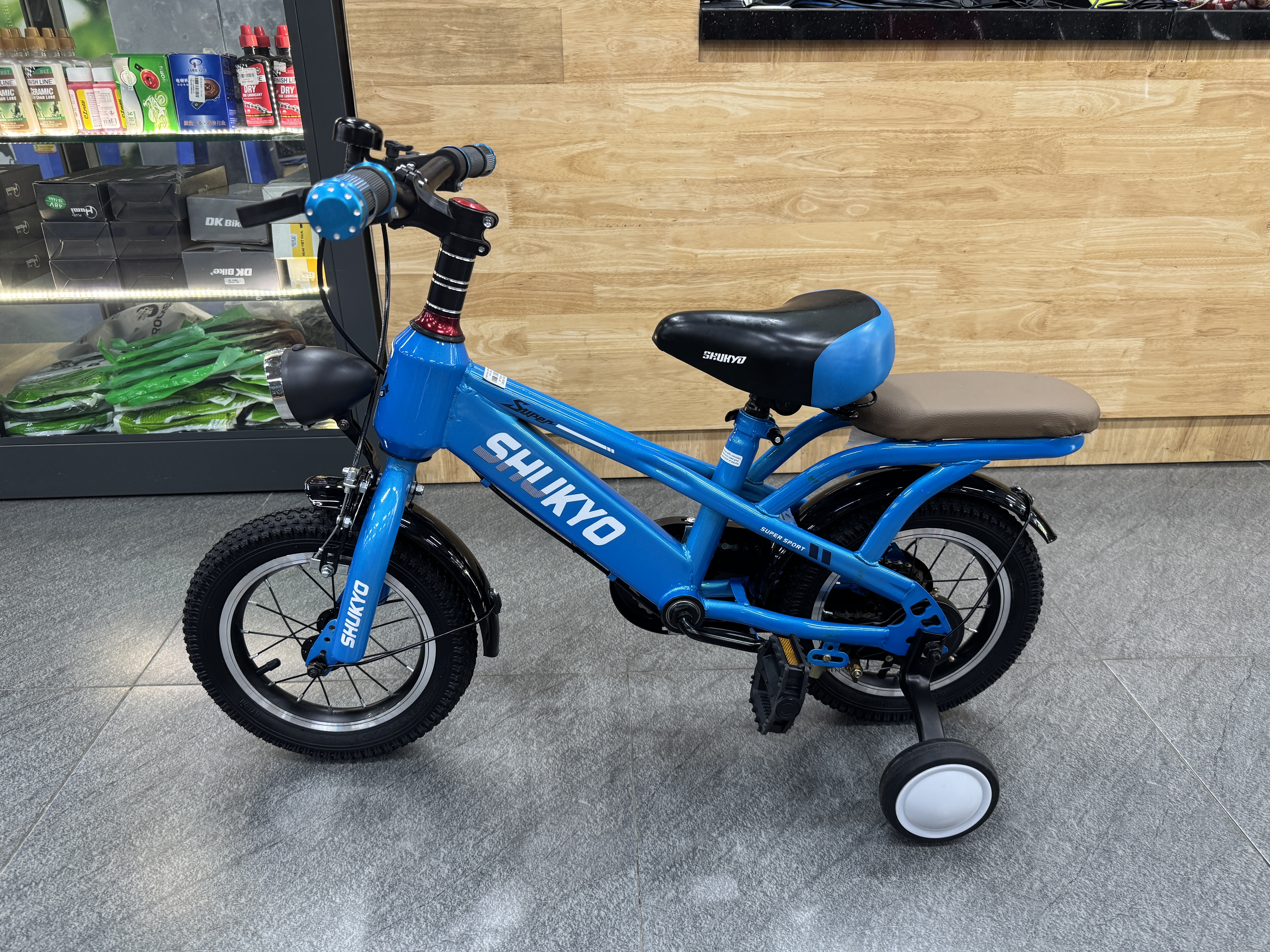 Xe đạp trẻ em Shukyo K005 bánh 12 nam