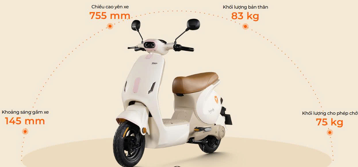 Xe điện Yadea ICandy bình TTF 240W